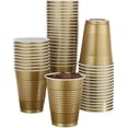 thumbnail image 2 of Hanna K. Signature Plastic Cups Gold 18 oz, 2 of 3