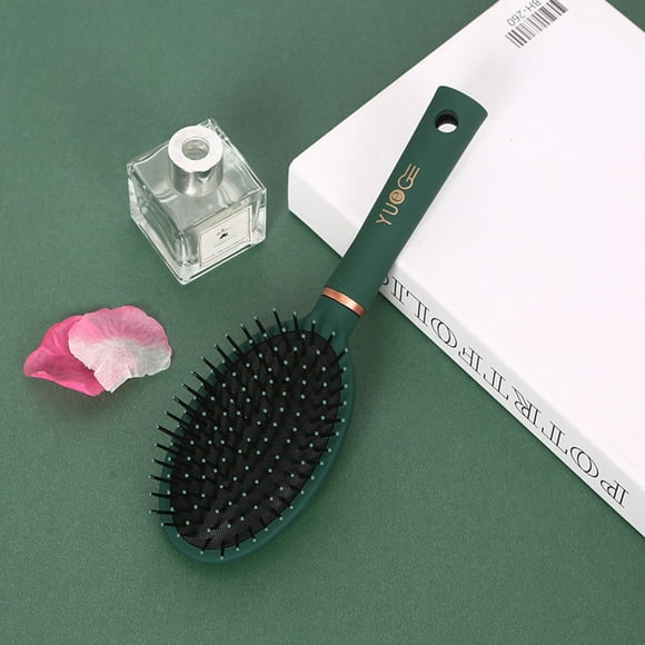 Brosse à Cheveux Peigne de Massage Coiffant Brosse Démêlante Brosse à Rangée Ondulée pour Femmes Courte Épaisse Enchevêtrement