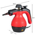 thumbnail image 2 of Costway Multifunction Portable Steamer Household Steam Cleaner 1050W W/Attachments Red, 2 of 10