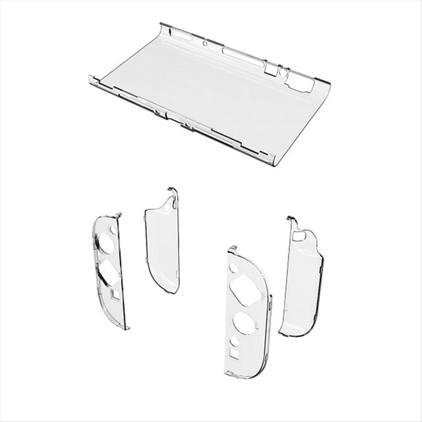 Protectora Transparente para Switch 2, Carcasa Dividida, Anticaídas, Transparente para Consola de Juegos.