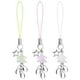thumbnail image 3 of 3 piezas de correas de colgantes para teléfono, correas de muñeca para teléfono, pulsera, llavero, dijes para niñas y mujeres, 3 of 5
