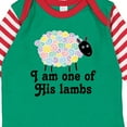 thumbnail image 4 of Inktastic Religious Lamb Christian Childs Boys or Girls Long Sleeve Baby Bodysuit, 4 of 5