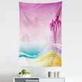 thumbnail image 1 of Luau Tapestry, Fantasy Beach in Hawaiian Landscape Dreamy Island Coast Aloha Summer Holiday Design, Fabric Wall Hanging Decor for Bedroom Living Room Dorm, 5 Sizes, Multicolor, by Ambesonne, 1 of 1