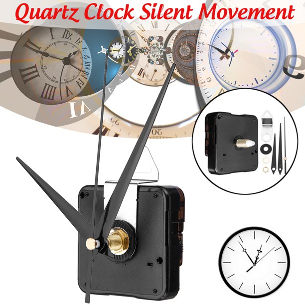 1/10Pcs 21mm Spindle Length Quartz Silent Clock Movement Mechanism Repair DIY Kits Universal