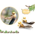 thumbnail image 3 of Augper Wholesaler 12pcs Artificial Foam Birds Simulation Birds Home Ornament Five Colors, 3 of 9
