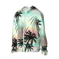 thumbnail image 2 of Easygdp Tropical Summer Palm Lightweight Long Sleeve Sun Shirt Sports long-Sleeved Sun Protective Clothing, Quick Drying Breathable - XX-Large, 2 of 9