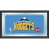 Denver Nuggets NBA Framed Logo Mirror