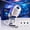 3 Projection Films, variant on Ocean & Galaxy Projector Night Light, 2-in-1 5D Holographic Star Projector, Plug and Play HD Ceiling Projectors, USB Portable, 360° Adjustable Galaxy and Ocean for Bedroom Ceiling