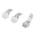 thumbnail image 3 of AMLESO 20 Pieces Stainless Steel Flat Blank Shoe Clips DIY Crafts Findings - Medium, 3 of 6