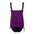 thumbnail image 5 of Ensemble Tankini Taille Haute à Pois pour Femmes Grande Taille - P-5TG, 5 of 5