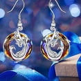 thumbnail image 4 of Womens Earrings, Peacock Earrings for Women, Animal Earrings Exquisite Jewelry Birthday Valentine's Day Mother's Day Gift, Multi-Color, 4 of 5