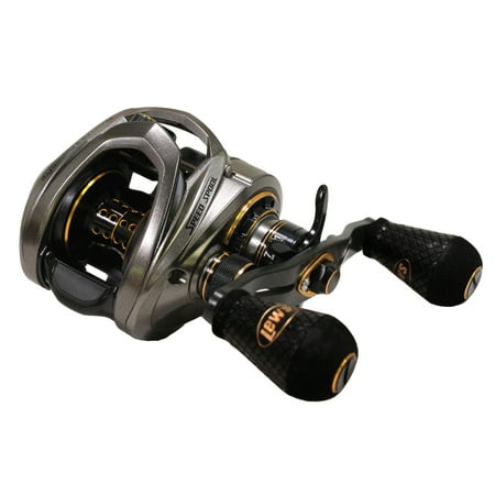 Custom Gear - Lews Fishing Custom Pro Speed Spool ACB Casting Reel 7.5:1 Gear Ratio, 11 Bearings, 14 lb Max DSrag, Right Hand