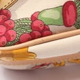 thumbnail image 6 of Pre-Owned LOEWE Shoulder Bag, Canvas and Leather, Women's, White, Multicolor (Fair), 6 of 11