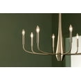 thumbnail image 6 of 52526CPZ Kichler Lighting Deela - 8 Light Chandelier-27 Inches Tall and 36 Inches Wide-Champagne Bronze Finish, 6 of 12