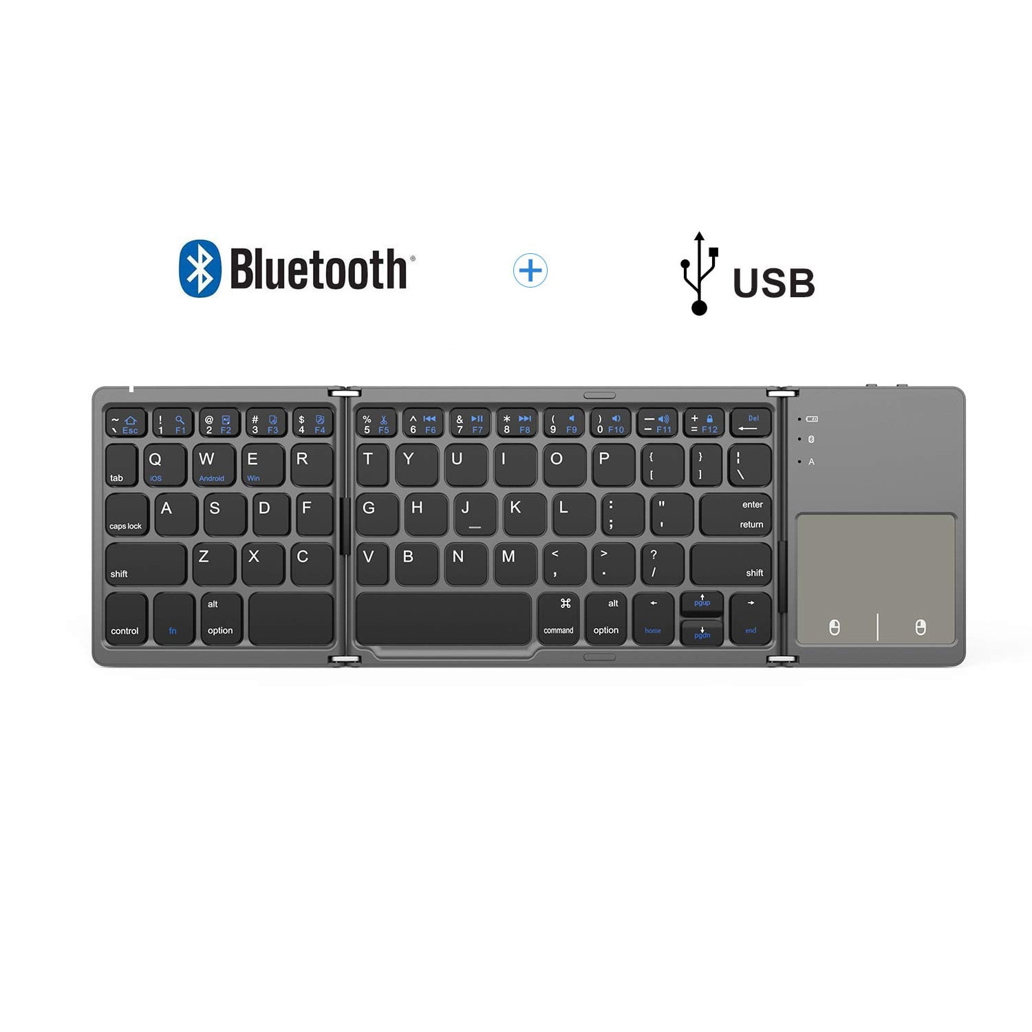 Teclado inalámbrico recargable con panel táctil Costa Rica Ubuy