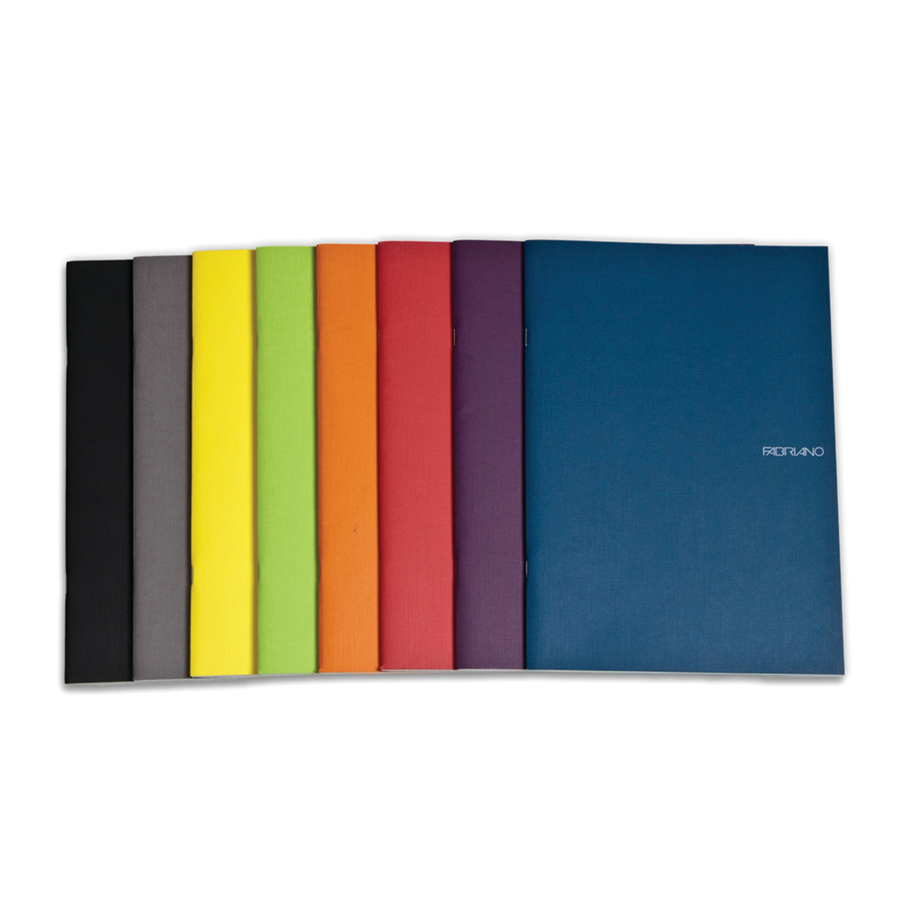 Blank Raspberry Large Staple-Bound 38 Sheets Fabriano EcoQua Notebook Blank Raspberry Large Staple-Bound 38 Sheets Fabriano EcoQua Notebook