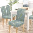thumbnail image 5 of ZHANZZK Dandelion Blowball Print Stretch Chair Cover Protector Seat Slipcover for Dining Room Hotel Wedding Party Set of 4, 5 of 6
