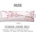 thumbnail image 2 of Cherry Blossoms Body Pillow Cover Pink Flowers Plum Branch Cherry Blossom Flower Cushion Long Pillowcase with Zipper Decorative Bed Pillow Cases Floral Pillow Covers for Bedroom,Couch,Sofa 20"x54", 2 of 4
