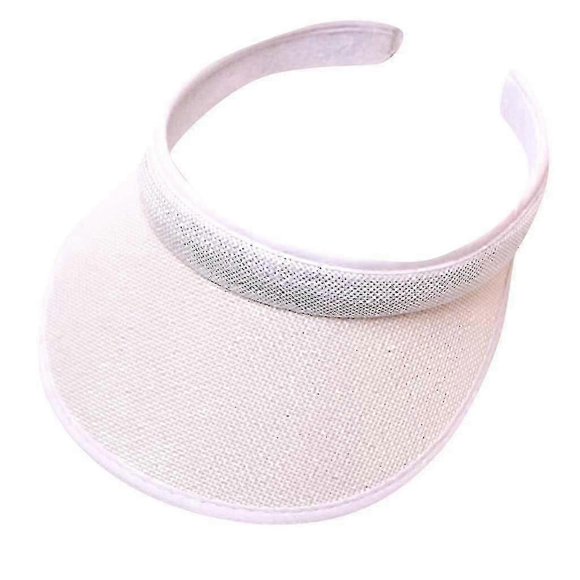 New Modelsunisex Visor, Tennis Cap Golf Ca, Uv-protection Sun Cap (white)