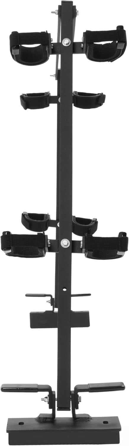 KOJEM Universal UTV Sporting Clays Gun Rack Compatible with Polaris Ranger General Pioneer Golf Cart Cargo Bed Gun Holder Mount W/4 Tools Rack Aluminium Powder Coated Black