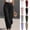 aa01_Black, variant on Elvqul Cargo Pants for Women with Multi Pockets, High Waisted Straight Leg Pants Elastic Waist Button Zip Quick Dry Casual Baggy Relaxed Fit Athletic Pants for Hiking Climbing