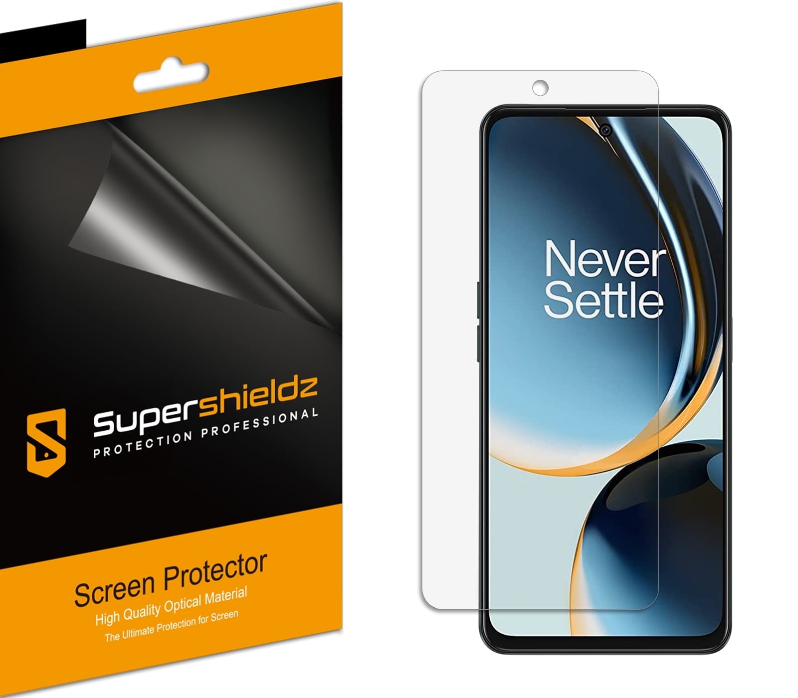 Mr.Shield Pellicola Protettiva per OnePlus (Nord N100) Vetro Temperato [9H Durezza] [3 Pezzi] Protezione Schermo Senza Bolle