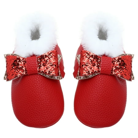 

NUOLUX 1 Pair Infant Walking Shoes Winter Baby Shoes Lightweight Toddler Shoes
