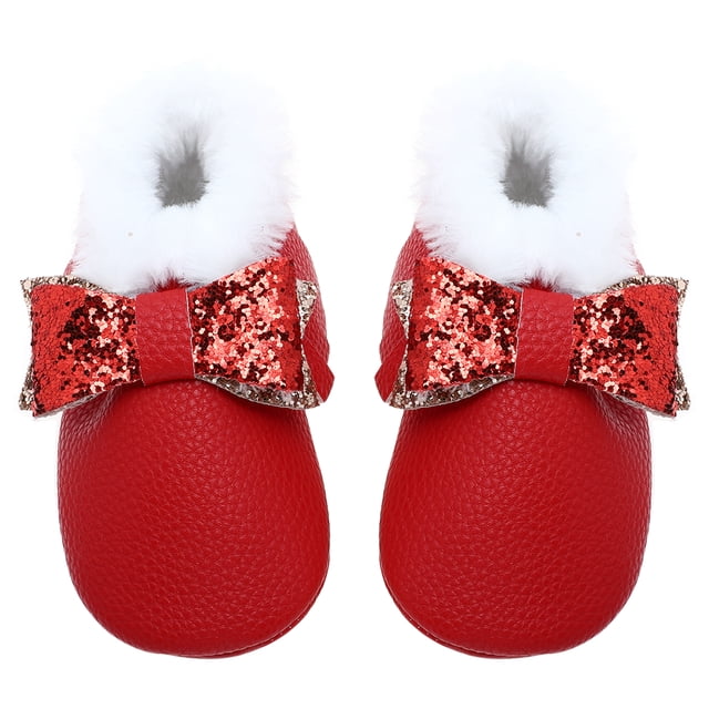 1 par de zapatos para caminar infantiles zapatos de bebé de invierno zapatos para niños pequeños livianos