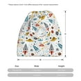 thumbnail image 3 of Pofeuu Cartoon Space Print Multifunction Beanie Hat for Men Women Fashion Scarf Soft Stretch Skull Cap, 3 of 8