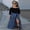 Black, variant on Aloohaidyvio Cute Dresses for Girls Long Sleeve Soft Breathable Summer Denim Dresses Suits 2-3 Years