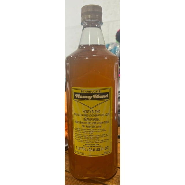 Starbucks Honey Blend Syrup 1L Sealed Bottle
