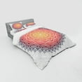 thumbnail image 3 of Ambesonne Geometric Bedding Set 3 Pcs, Mandala Orient Heart, Twin, Multicolor, 3 of 3