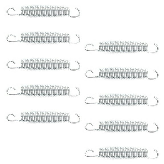 Milisten Galvanized Steel Trampoline Springs Replacement Set for Outdoor Trampolines, Rust-Resistant and