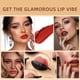 thumbnail image 4 of QIBEST lápiz labial en forma de labio maquillaje lápiz labial perezoso terciopelo mate lápiz labial desnudo pigmento tinte de labios de larga duración cosmético, 4 of 5
