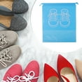 thumbnail image 2 of Unique Bargains 10 Pcs Sneakers Pattern Dustproof Shoe Dust Bag Shoes Storage Bag Portable Drawstring Storage Bag Blue, 2 of 5