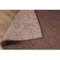 thumbnail image 4 of CAMILSON Granulated Non Shedding Easy-Cleaning Indoor Outdoor Easy Jute Rug Brown 5x7, 4 of 9