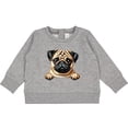 thumbnail image 2 of Inktastic Cute Pug Illustration Baby Sweatshirt, 2 of 4