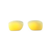 Walleva 24K Gold Polarized Replacement Lenses for Oakley Sliver XL OO9341 Sunglasses