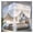 White, variant on 4 Corners Post Bed Curtain Canopy,3 Opening Mosquitos Net,Sheer Mesh Canopies Drapes Room Decor for Bedroom