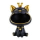 thumbnail image 2 of Bsvklp Caja Almacenamiento Estatuillas Gato Bonita Caja Llaves Gato para Del (negro), 2 of 9