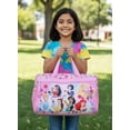 thumbnail image 3 of Disney Princess Kids Duffle Bag 16.5"  Travel & Sports Bag with Zipper Pocket, Mesh Side Pockets & Shoulder Strap, 3 of 8