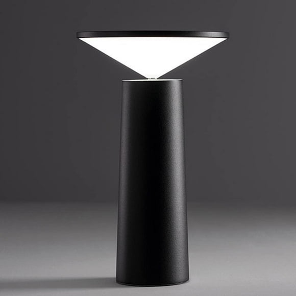 Lampe de Table Sans Fil Rechargeable, LED Lampe de Chevet Sans Fil Tactile Dimmable