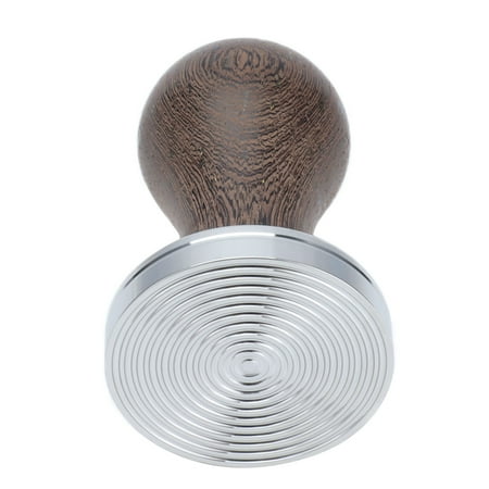 

53mm Stainless Steel Coffee Tamper Wooden Handle Coffee Powder Hammer Press Tool Accessory