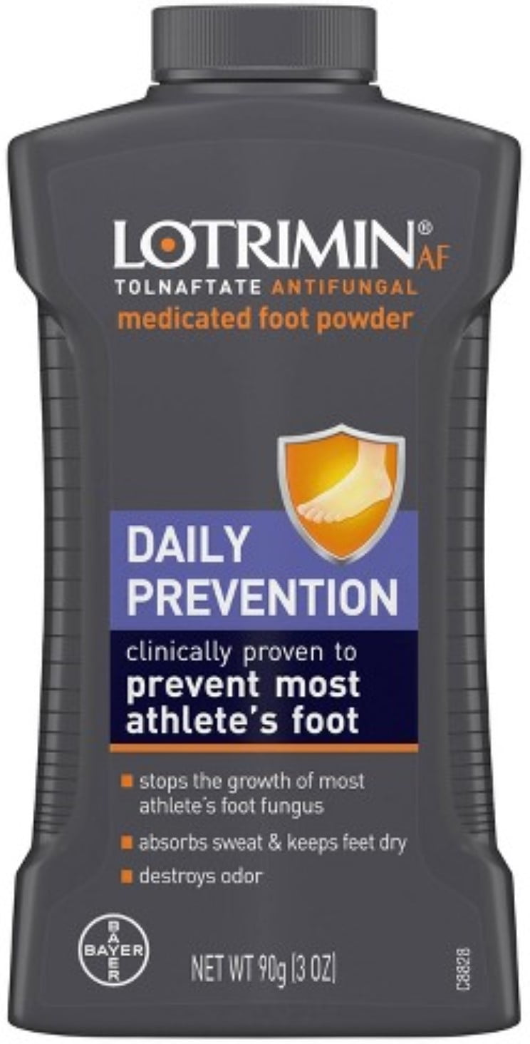 Lotrimin AF Antifungal Powder 3 oz (Pack of 6)