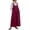 Red, variant on Dresses for Women with Pockets Trendy Round Neck Sleeveless Strap Womens Dresses Comfortbable Loose Fit Flowy Maxi Dresses Versatile Casual Loose Solid Colo Summer Outfits 2XL