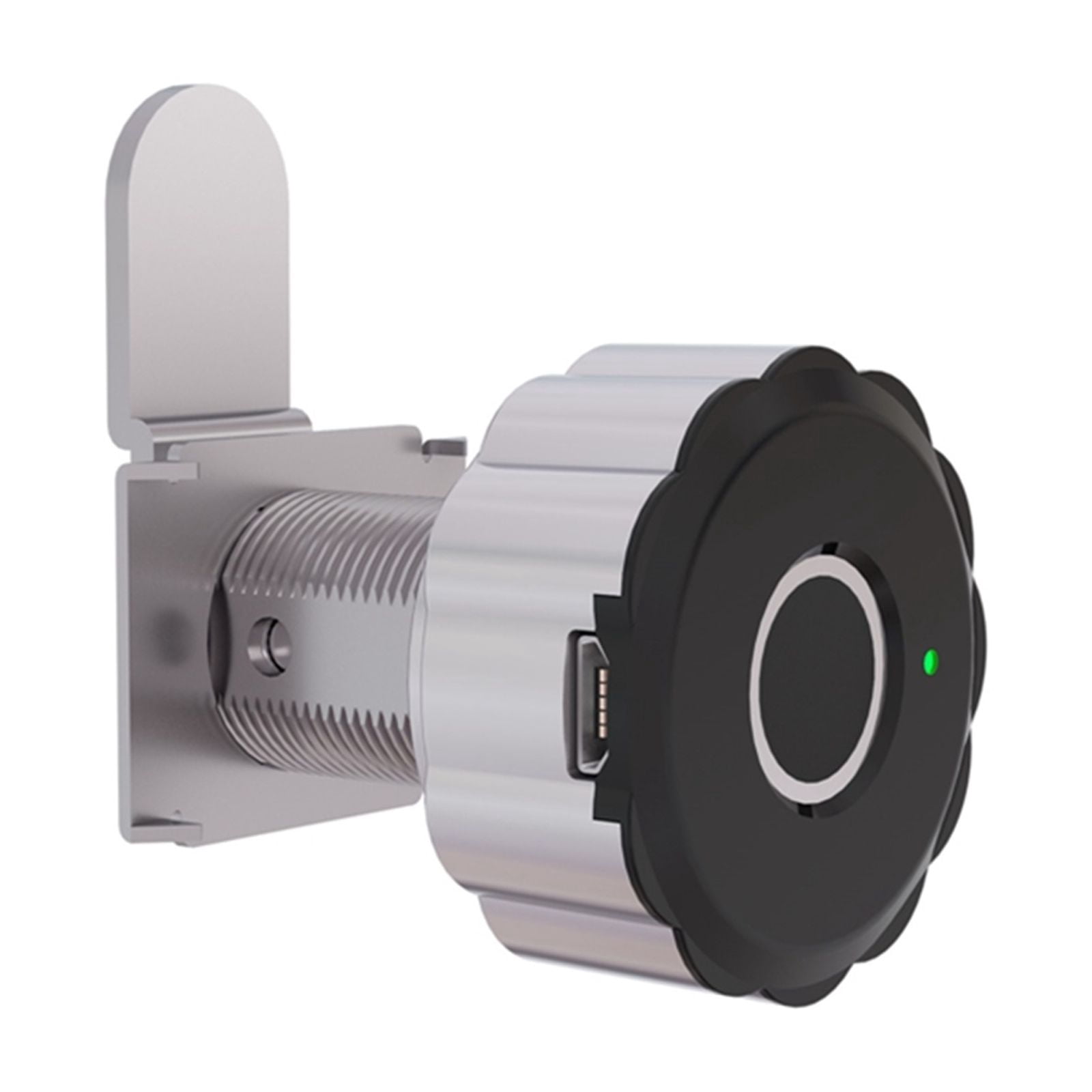 Fingerprint Lock Cabinet APP Smart Lock Fingerprint Recognize 20 Group Fingerprint Storage Drawer File Cabinet Door Lock ,Flexible Password Options