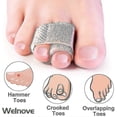 thumbnail image 3 of 6-pack Of Hammer Toe Straighteners For Straightening Hammer Toes, Broken Toes, Crooked Toes And Overlapping Toes, 3 of 3