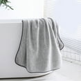 thumbnail image 4 of Bamboos Fiber Antibacterials Towel, Quick Drying Thick Bath Towel for Bathroom Comfort, 4 of 18