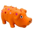 thumbnail image 3 of CozeLy Squeaky Dog Toys Pig Dog Chew Toys for Small Dogs Medium Dogs Aggressive Chewers Puppy Teething Rubber Squeaker Fun Indoor Outdoor Play, 3 of 9