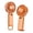Orange, variant on Portable Handheld Fan, Rechargeable Fan, 5 Speeds Mini Travel Fan, Summer Gift (1PC, Orange)